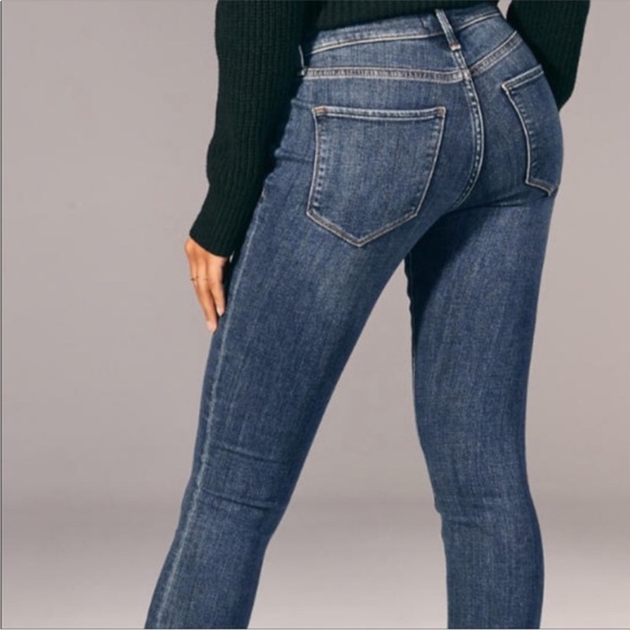 Abercrombie & Fitch Harper Low Rise Ankle Size 26/2R - Picture 3 of 8